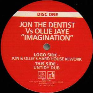 Jon The Dentist Vs Ollie Jaye* : Imagination (12", One)