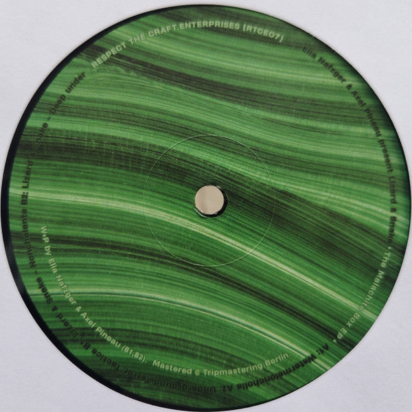 Elia Nafzger & Axel Pineau Preset Lizard & Snake : The Malachite Box EP (12")