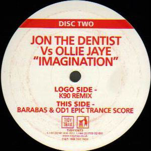 Jon The Dentist Vs Ollie Jaye* : Imagination (12", Two)