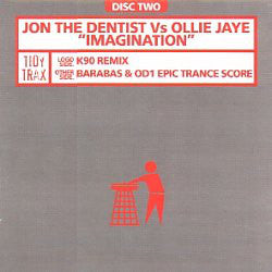 Jon The Dentist Vs Ollie Jaye* : Imagination (12", Two)