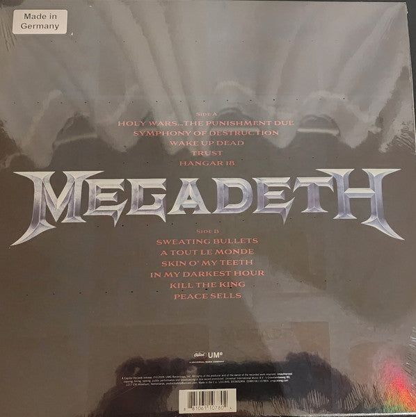 Megadeth : Fast Hits (LP, Comp, 150)