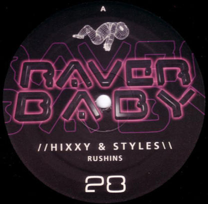 Hixxy & Darren Styles : Rushins / The Theme (12", Single)
