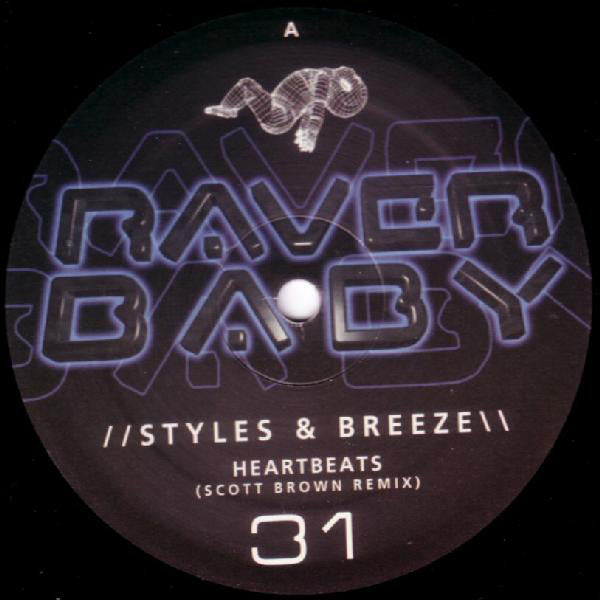 Styles & Breeze : Heartbeats / Electric (Remixes) (12")