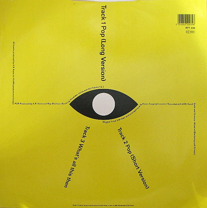 A.R. Kane : Pop (12")