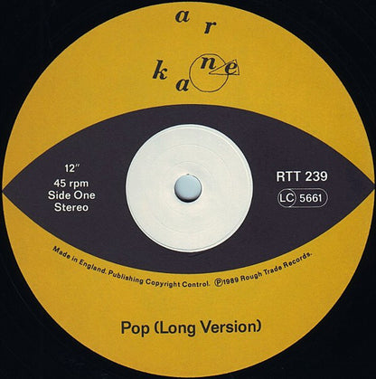 A.R. Kane : Pop (12")