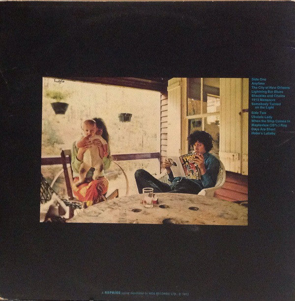 Arlo Guthrie : Hobo's Lullabye (LP, Album, Gat)