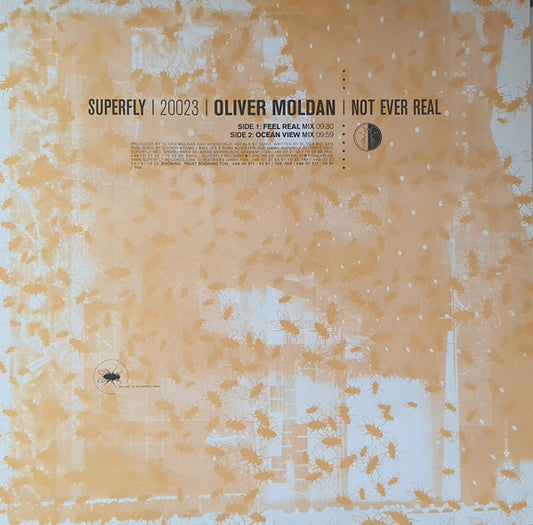 Oliver Moldan : Not Ever Real (12")