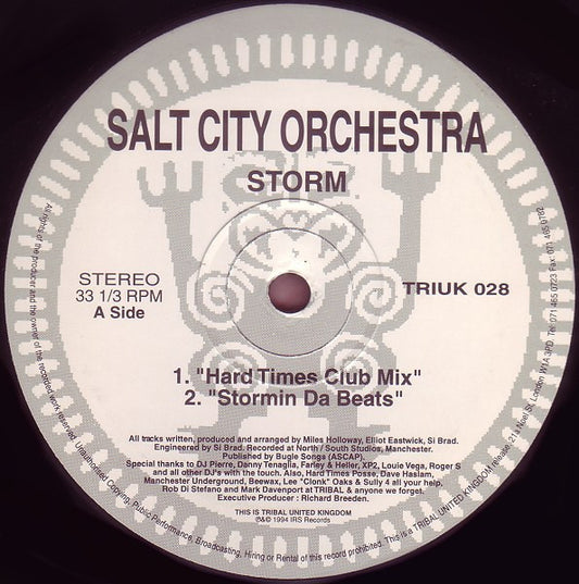 Salt City Orchestra : Storm (12")