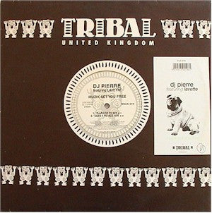 DJ Pierre Featuring Lavette : Muzik Set You Free (12")