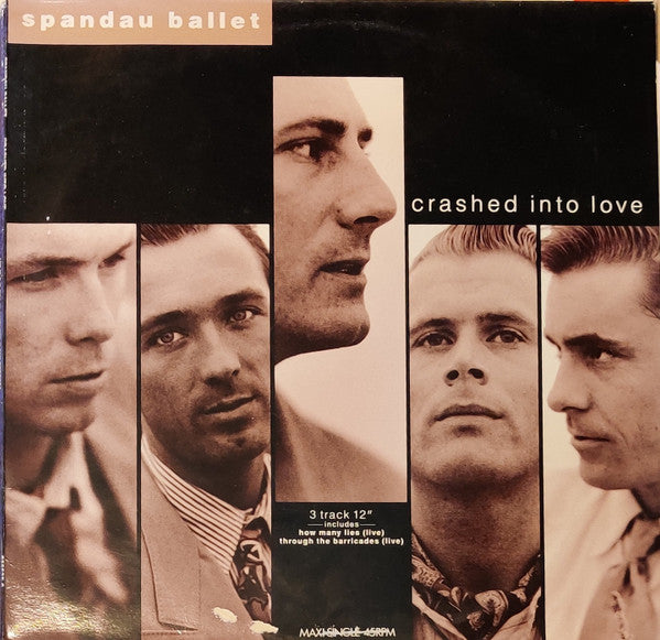 Spandau Ballet : Crashed Into Love (12", Single)