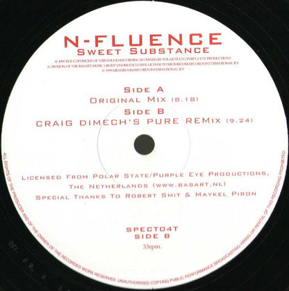 N-Fluence : Sweet Substance (12")