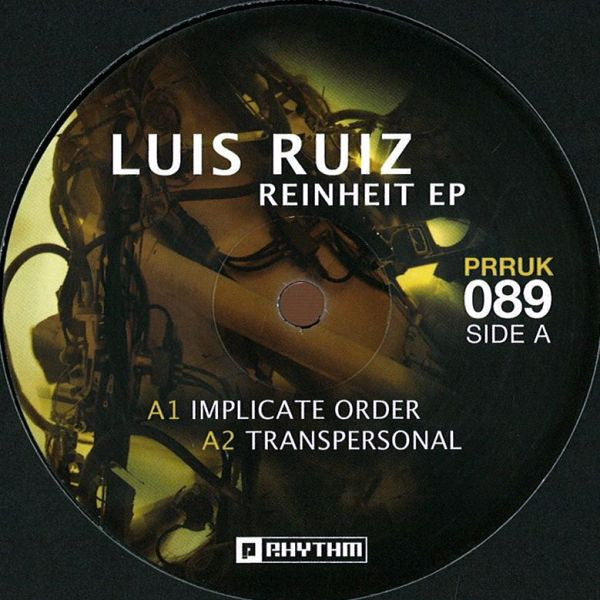 Luis Ruiz : Reinheit EP (12", EP)