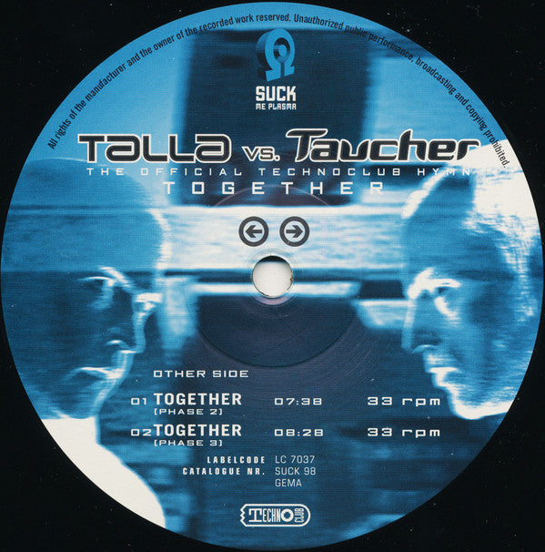 Talla* Vs. Taucher : Together (12")
