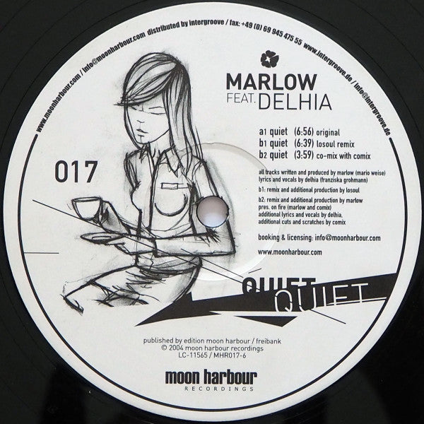 Marlow Feat. Delhia : Quiet (12")