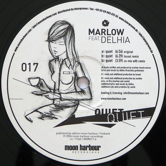 Marlow Feat. Delhia : Quiet (12")