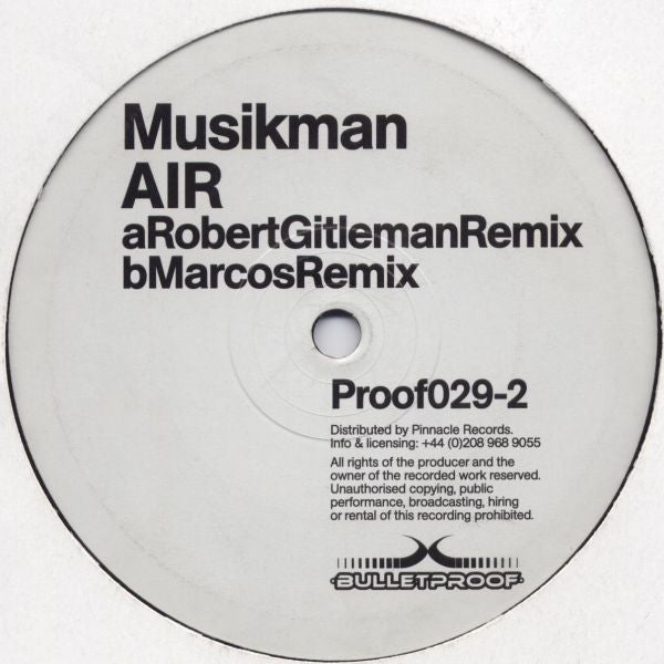 Musikman : Air (12")