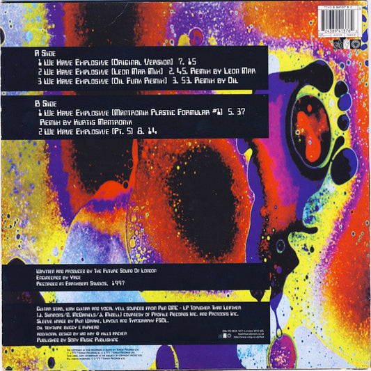 The Future Sound Of London : We Have Explosive (12", Single)