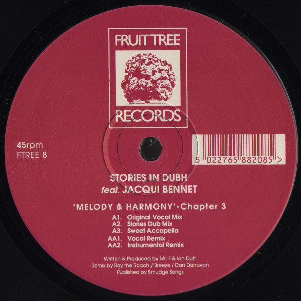 Stories In Dubh Feat. Jacqui Bennet* : Melody & Harmony - Chapter 3 (12")