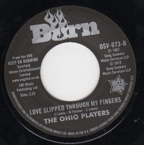 The Valentines (12) / The Ohio Players* : Breakaway / Love Slipped Through My Fingers (7", Single)