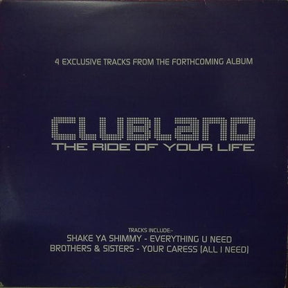 Various : Clubland - The Ride Of Your Life (2x12", Promo)