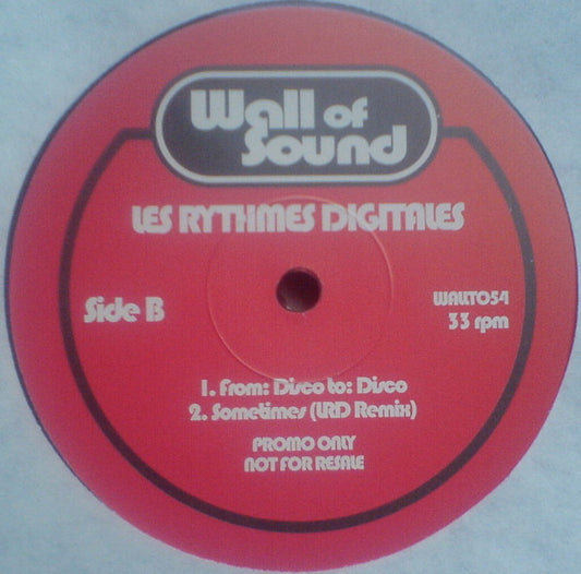 Les Rythmes Digitales : Sometimes (12", Promo)