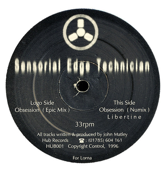 Sensorial Edge Technician : Obsession (12")