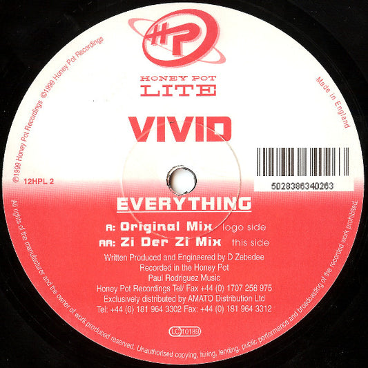 Vivid : Everything (12")