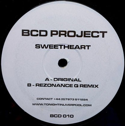 BCD Project : Sweetheart (12")
