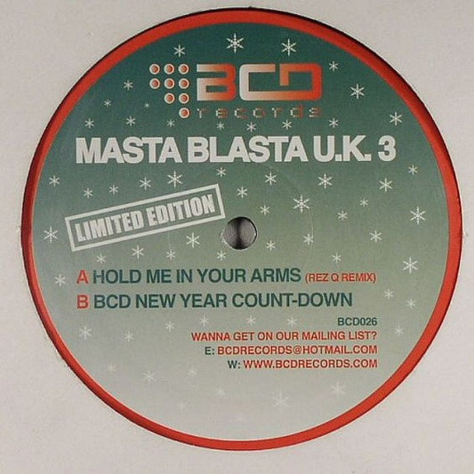 Masta Blasta U.K.* : Hold Me In Your Arms (12", Ltd)