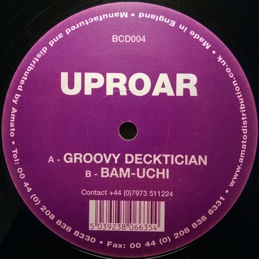 Uproar : Groovy Decktician / Bam-Uchi (12")