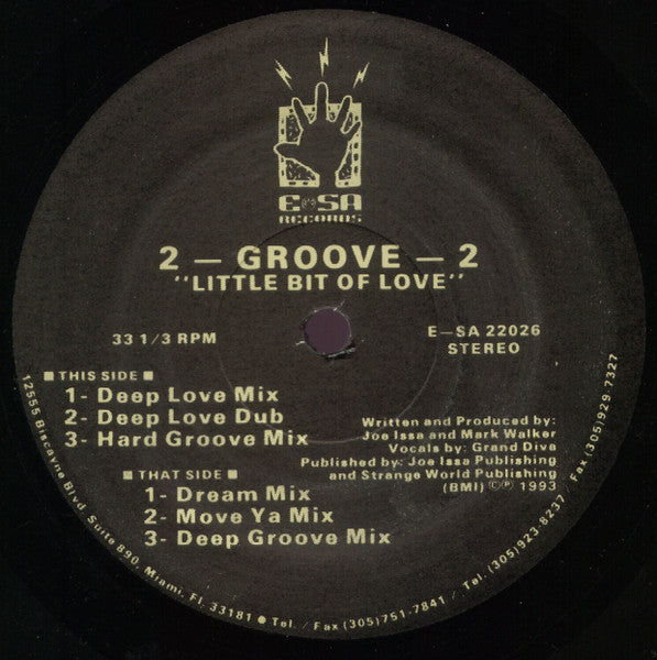 2-Groove-2* : Little Bit Of Love (12")