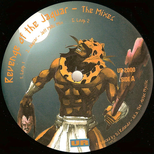 DJ Rolando a.k.a. The Aztec Mystic : Revenge Of The Jaguar - The Mixes (12", Mono)