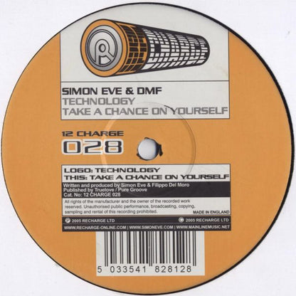 Simon Eve & DMF : Technology / Take A Chance On Yourself (12")