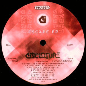 Phaser : Escape EP (12", EP)