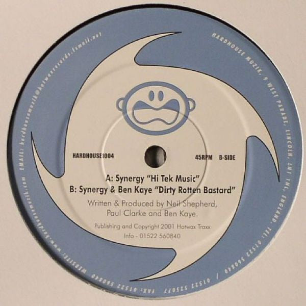Synergy (10) / Synergy (10) & Ben Kaye : Hi Tek Music / Dirty Rotten Bastard (12")