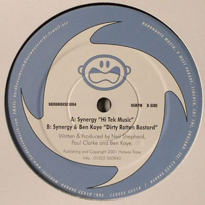 Synergy (10) / Synergy (10) & Ben Kaye : Hi Tek Music / Dirty Rotten Bastard (12")