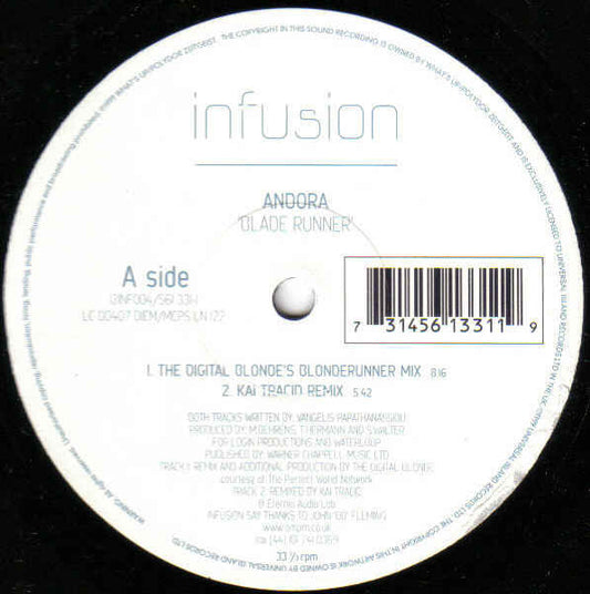Andora (2) : Blade Runner (12")
