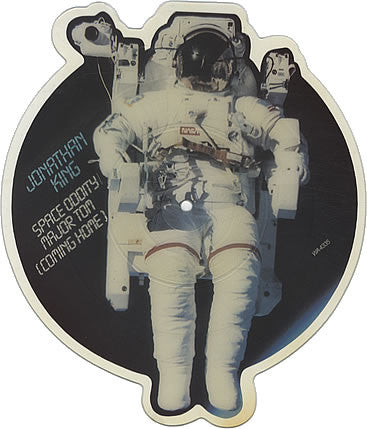 Jonathan King : Space Oddity / Major Tom (Coming Home) (7", Shape, Pic)