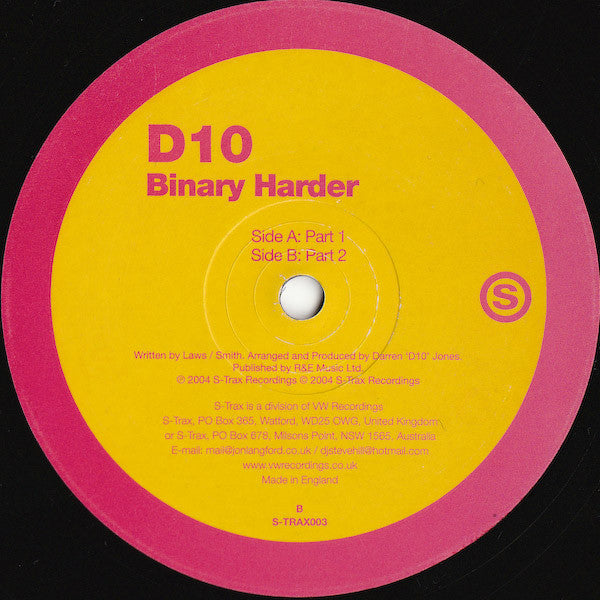 D10 : Binary Harder (12")