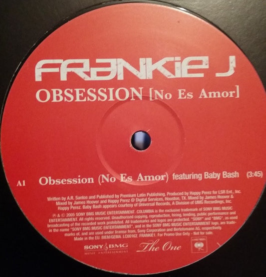 Frankie J. (3) : Obsession (No Es Amor) (12", Promo)