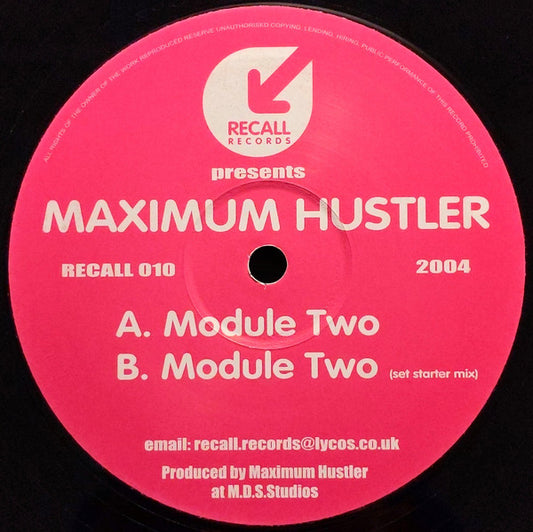 Maximum Hustler : Module Two (12")