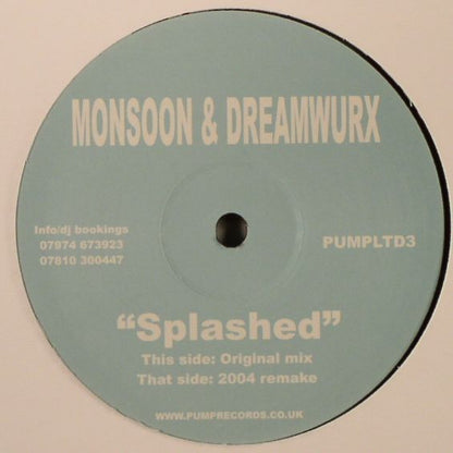 Monsoon & Dreamwurx : Splashed (12", Ltd)