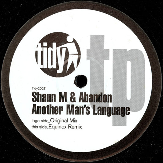 Shaun M & Abandon : Another Man's Language (12", TP)