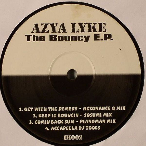 Azya Lyke : The Bouncy E.P. (12", EP)