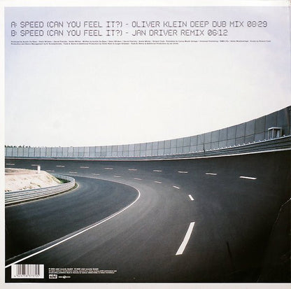 Azzido Da Bass Feat. Roland Clark : Speed (Can You Feel It?) (Part 2 Of 2) (12")