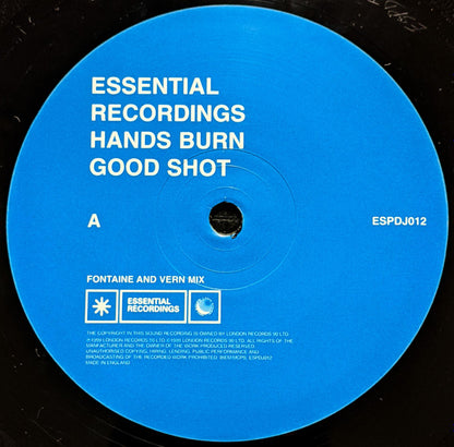 Hands Burn* : Good Shot (12", Promo)