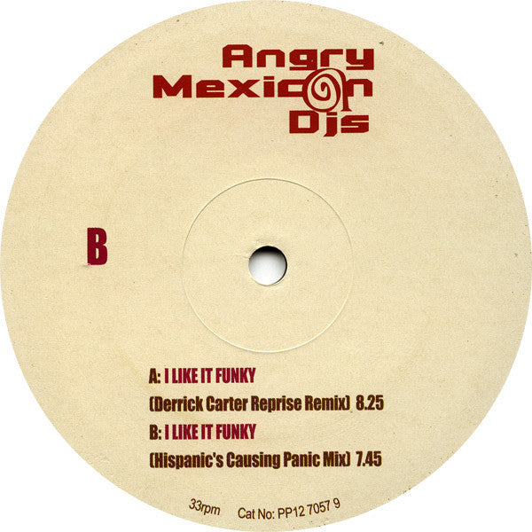 Angry Mexican DJs : I Like It Funky (12")