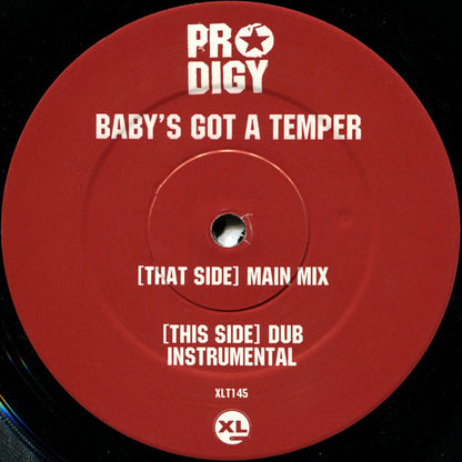 Prodigy* : Baby's Got A Temper (12", Single)