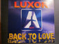 Luxor (2) : Back To Love (12")