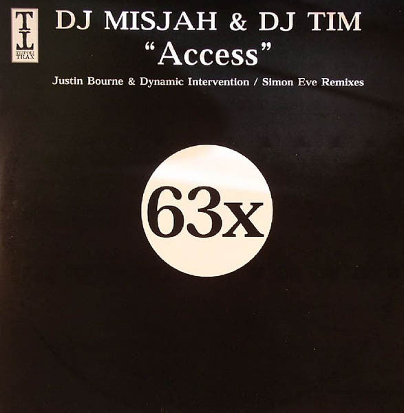 DJ Misjah & DJ Tim : Access (Remixes) (12")